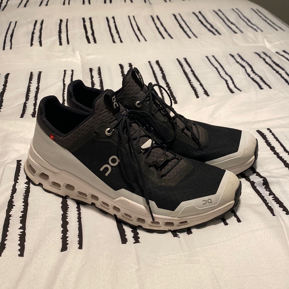 On Running CloudUltra Black White 11.5